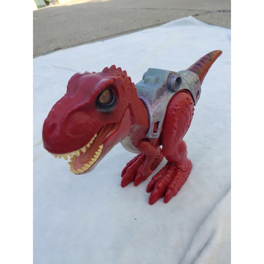 Collectible 12" Red ZURU Robo Alive T-Rex Walking Robotic Dinosaur with Sounds